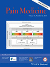 PAIN MEDICINE雜志封面